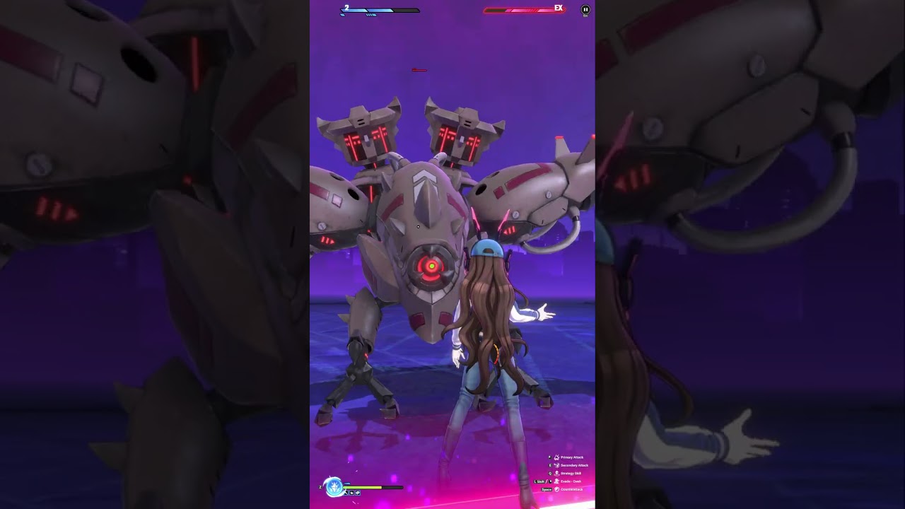 Tribe Nine リョナ Miu Jujo (Blue) Portrait View