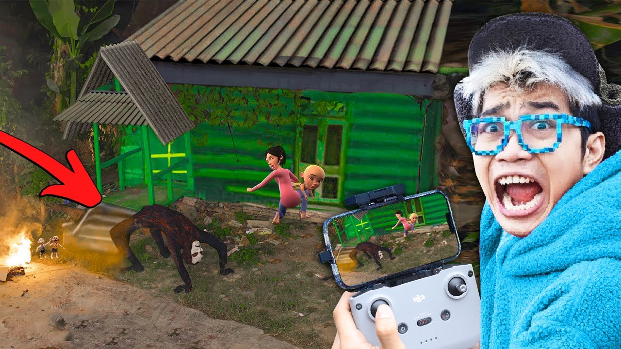 Заснято на камеру видеонаблюдения!!! Призрак Каянг явно проник в дом Упина, паникуя из-за похищен...