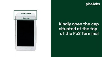 How to change paper roll on your PoS terminal