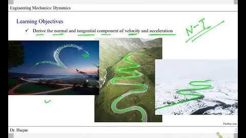 Ch 12.7: Normal and Tangential components of Velocity and Acceleration