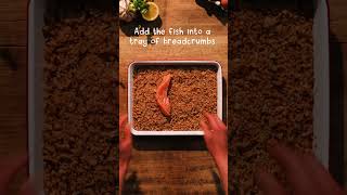 How to Breadcrumb Fish | Cooking Buddies #shorts