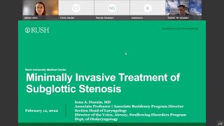 Minimally Invasive Approaches to Subglottic Stenosis