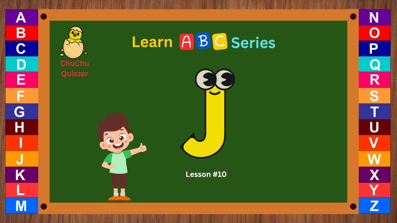 Alphabet Learning Series _ Alphabet J - Kids Education - YouTube