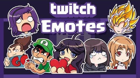 I will create custom twitch emotes and sub badges