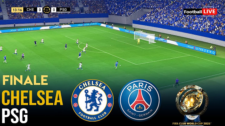 Chelsea vs PSG Finale - Coupe du Monde Clubs 2025 | Match complet | PES Gameplay