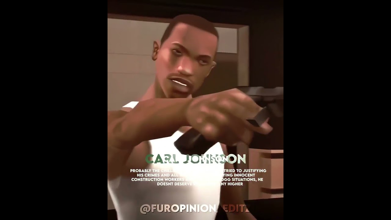 GTA protagonists ranked by morality #shorts #gta