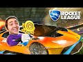 alanzoka no torneio de Rocket League com a Lamborghini