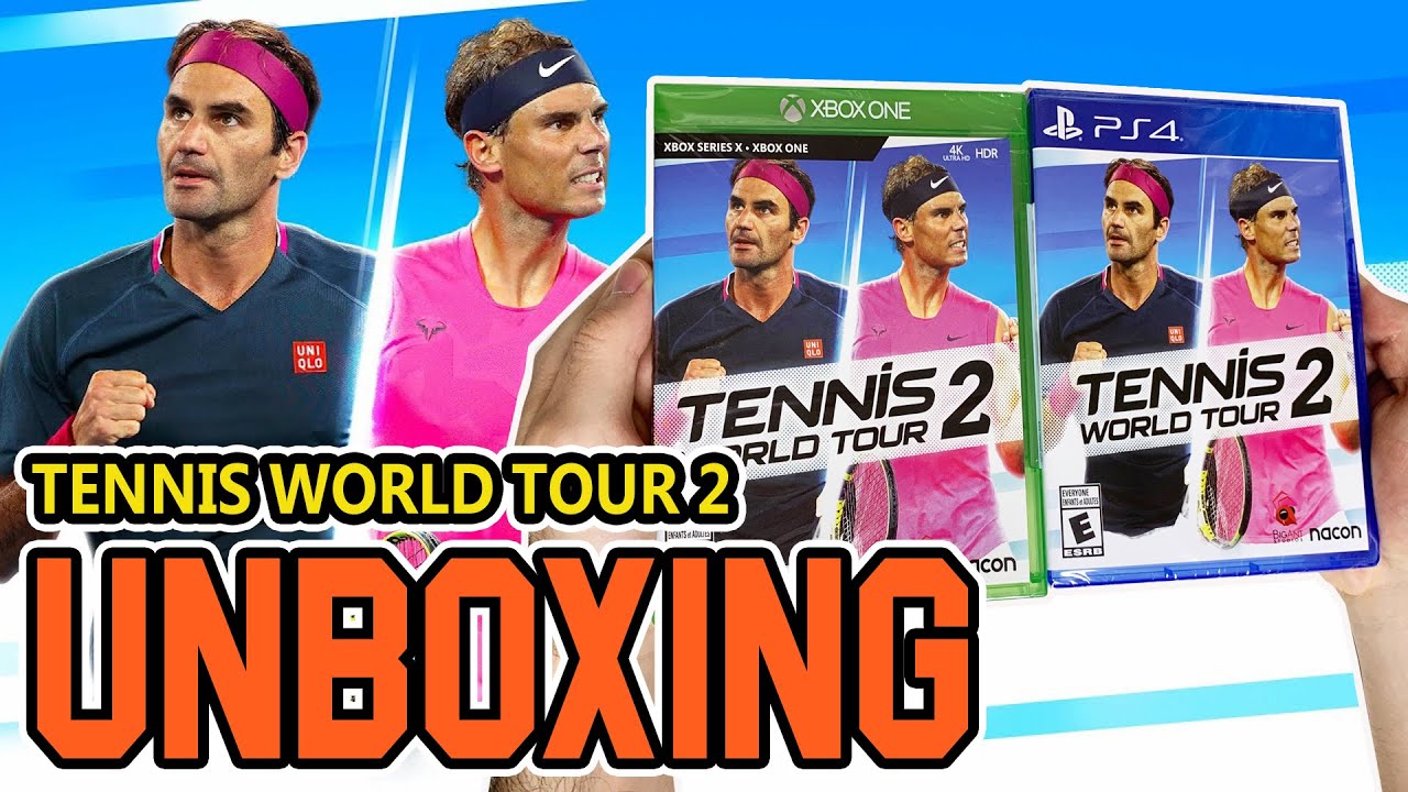 Tennis World Tour 2 (Xbox One/PS4) Unboxing - YouTube