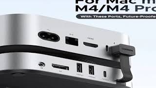 A must-have product! UGREEN Mac Mini Docking Station USB HUB Type-C to DP 4K240Hz M.2 NVMe SSD Slo