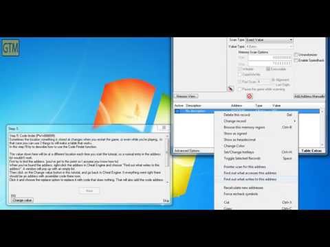 Cheat Engine ค้นหาโค้ด [ตอนที่4]