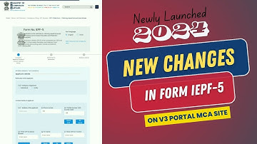 Essential Updates to IEPF-5 Form on V3 Portal 2024 | New changes in IEPF Form 2024 | New IEPF Form-5