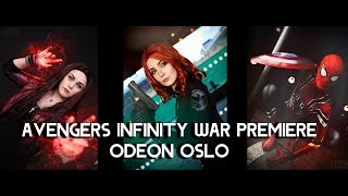 Avangers Infinity War premiere - Odeon Oslo - Cosplay
