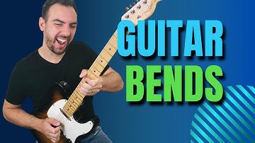 GUITAR BENDS - How To Bend the Strings and Get It In Tune!