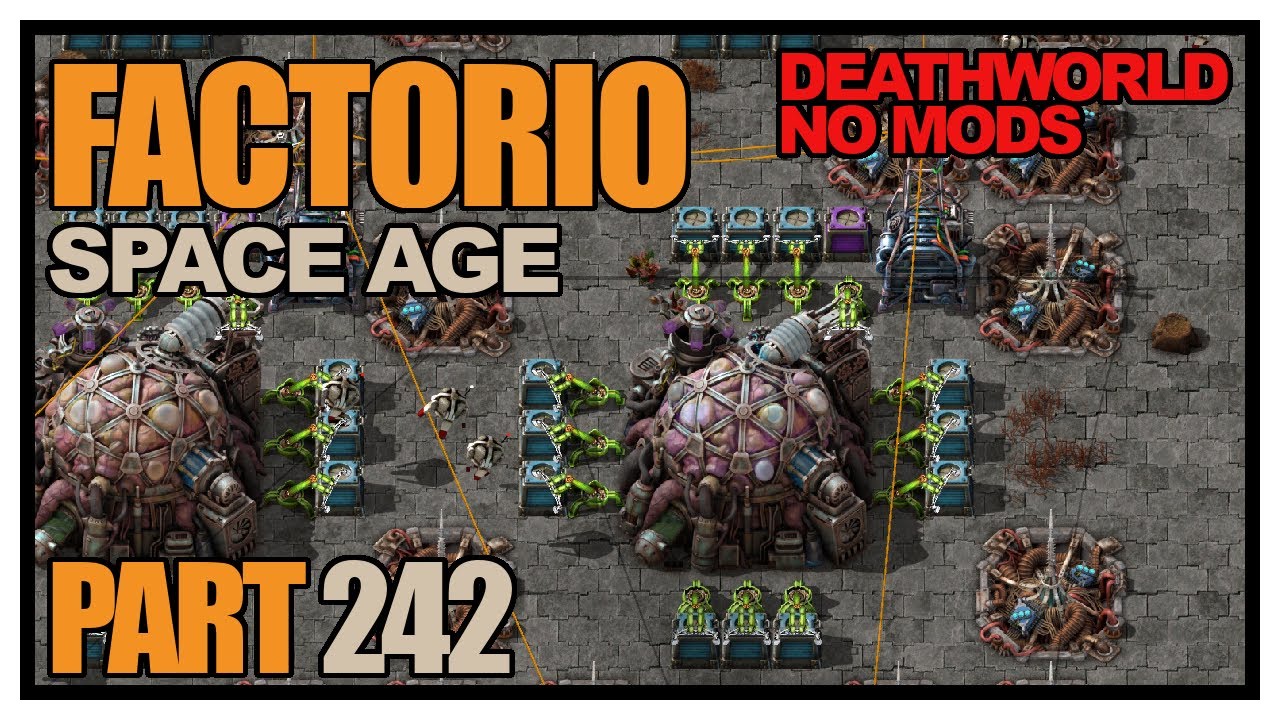 100k SPM Lab Design - Factorio Space Age (Deathworld, no mods) Ep 242
