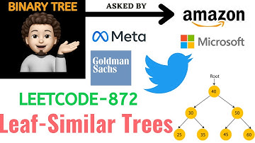Leaf-Similar Trees | Simple Recursion | Story | Microsoft | Meta | Leetcode 872