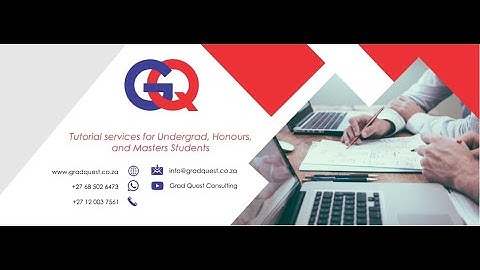 Grad Quest Tutorials: AUE 3761 Lecture 1 Part 1 Video A