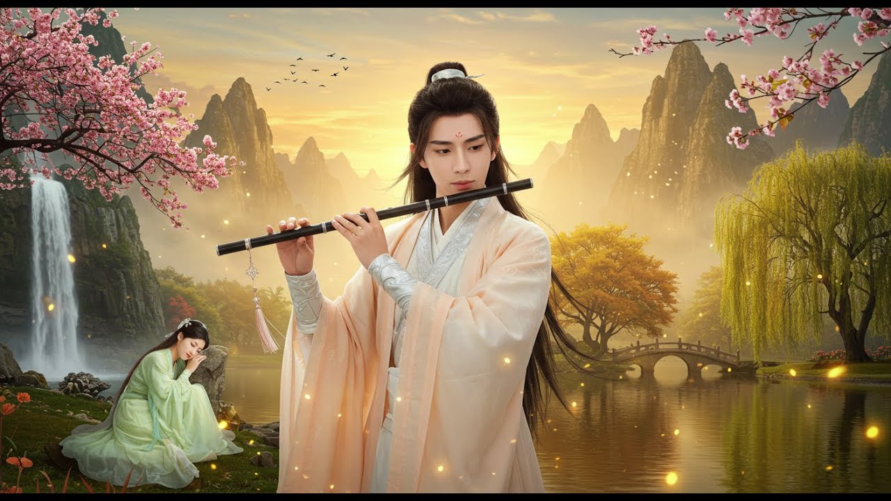 Top Bamboo flute music🎵Chinese Zen Music for relaxation, Stress Relief ...