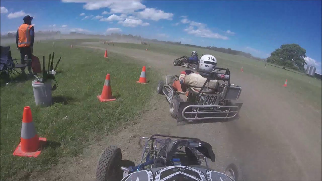 GRASS KART RACING NZ YouTube