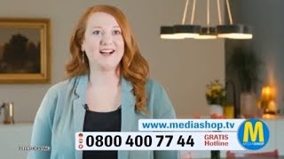 Schauspielerin Annika Schmidt im TV-Werbespot für "Mediashop".