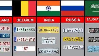 Car License plates from different countries- #watchrealdata screenshot 4