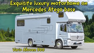 Mercedes Atego motorhome tour : Vario Alkoven 900