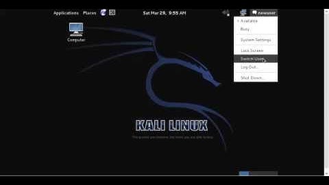 Add/Modify Users in Kali Linux (Debian)