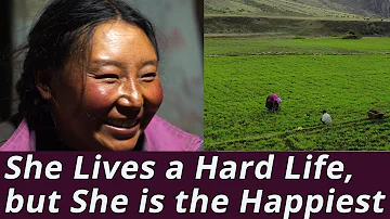 Himalayan Hard-Living Woman: She Lives Hard but She is Very Happy (Full Documentary)