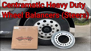 Centramatic Heavy Duty Wheel Balancers For My Freightliner Cascadia