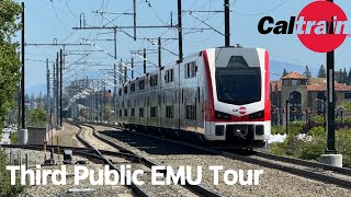 Caltrain Third Public Electric Train Tour 5/11/24