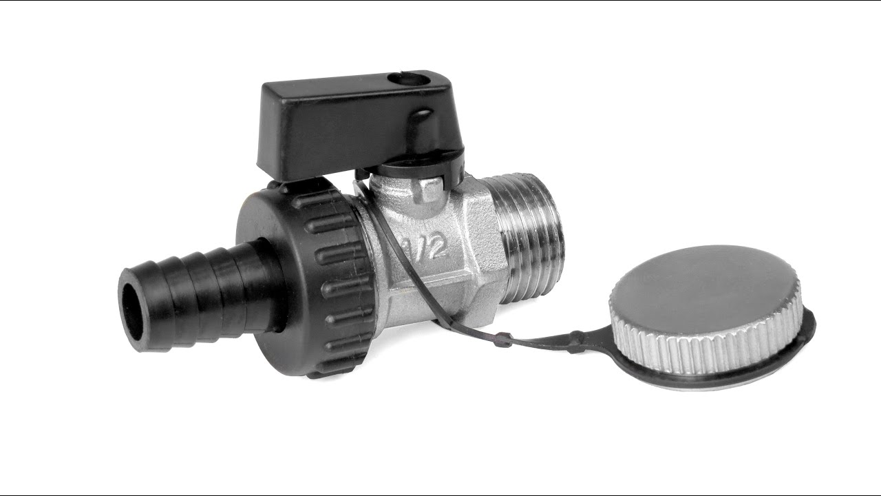 КРАН ДРЕНАЖНЫЙ VALTEC VT.430.N.04 1/2 ДЮЙМА - YouTube