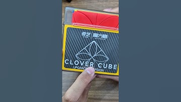 Endingnya 🗿, unboxing clover cube 2x2 #cube #qytots