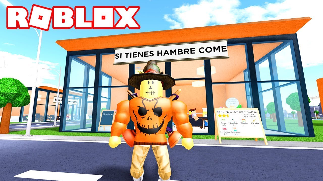 mi propio restaurante mexicano roblox en espanol youtube