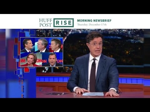 reince priebus pronunciation HuffPost RISE News Brief: Colbert on Debaters