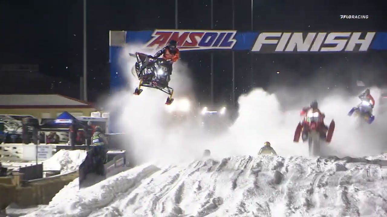 Snocross Round #2 Pro Lite Highlights | Shakopee, MN