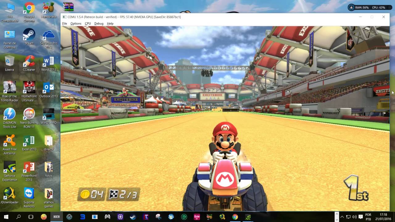 cemu mario kart 8