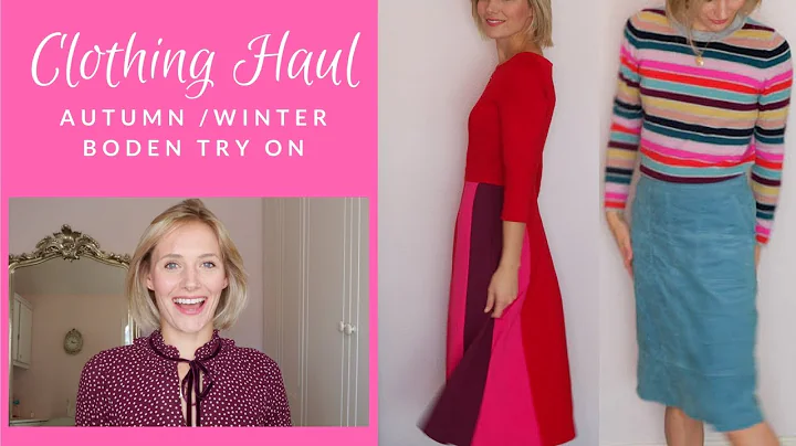 Autumn / Winter 2018 Try on  / Boden clothing / Shopping haul
