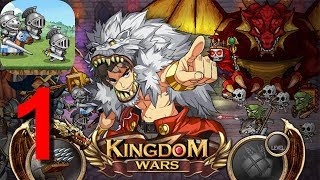 Kingdom Wars Walkthrough Part 1 Android Gameplay HD / New Tower Defense Strategy Game screenshot 2