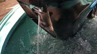 Mercury 60Efi Test Run In Specialty Motors Mfg Tt-100 Outboard Test Tank