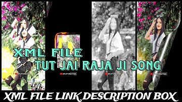 TUT JAYE RAJA JI TRENDING SONG XML || NEW XML EDIT BY AVIJIT CREATION💥@AVIJITCREATION99
