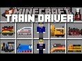 Minecraft TRAIN DRIVER MOD / PILOT TRAINS AND GO IN TO STATIONS FOR CHALLENGE!! Minecraft