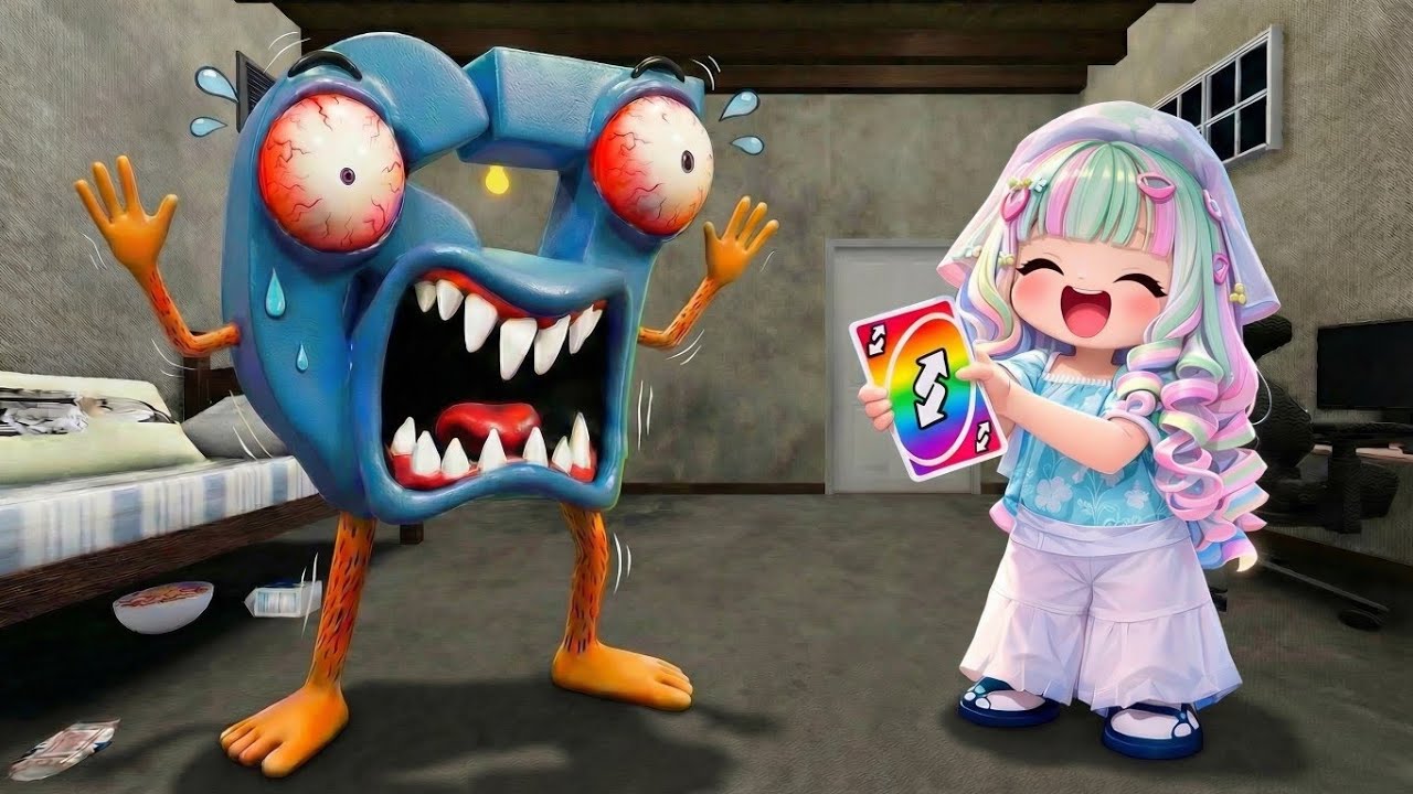 Roblox Enter Brainrot: Scared 67 vs The Mighty Uno Card!