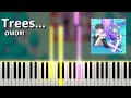 Trees... - OMORI OST (Piano Tutorial)