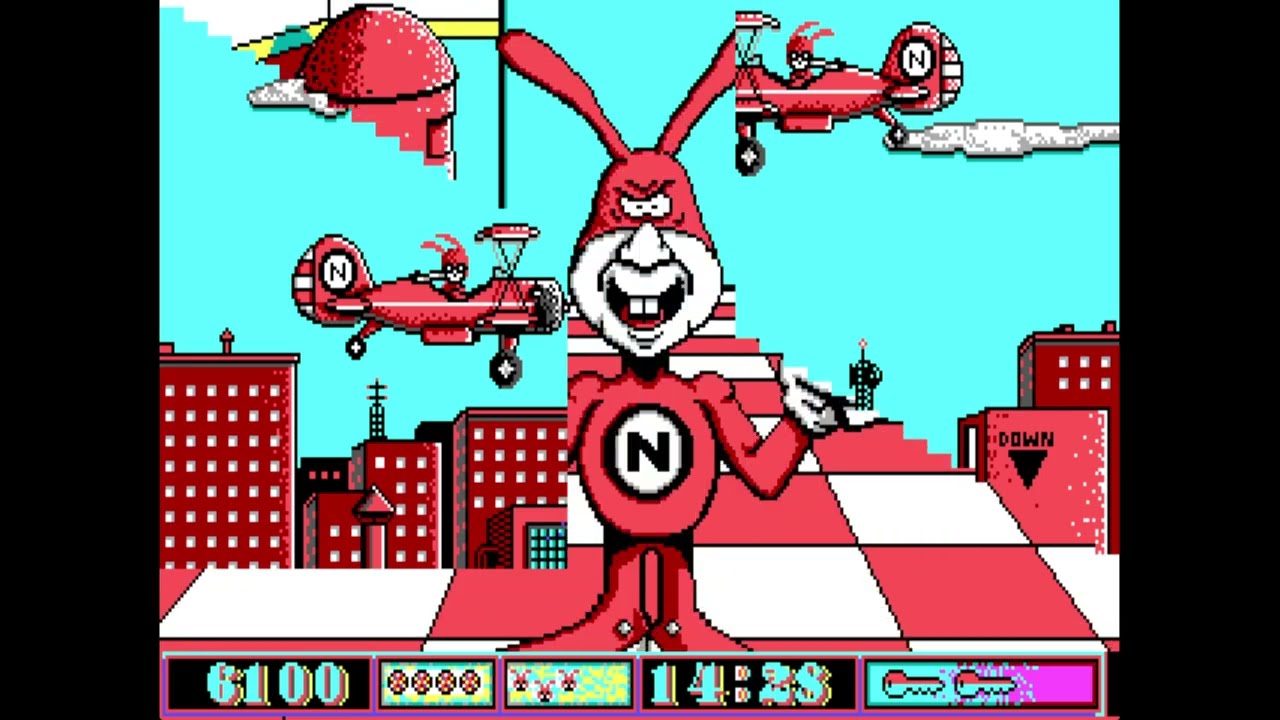 고전 게임 - Avoid the Noid