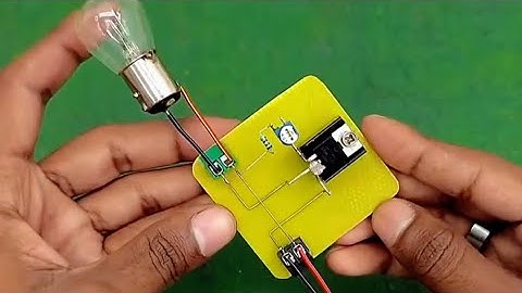 Automatic Emergency Light Circuit | DIY Battery Backup Light | Electronexus Electronics | EI2502