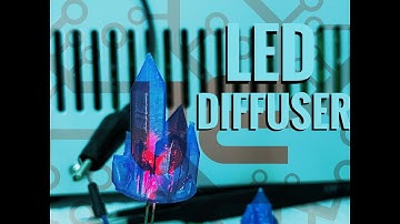 3D Printed LED Light Diffuser