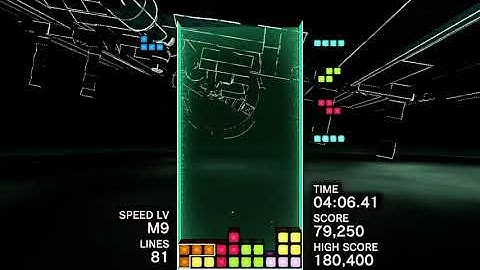 i got another all clear in tetris effect master mode today!!!!!!!