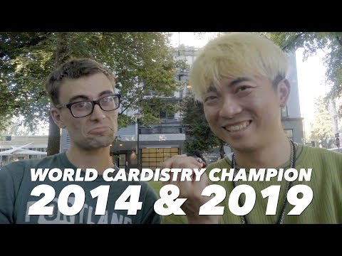 World Cardistry Champion 2014 interviews Cardistry Con Champion 2019 Lars Mayrand