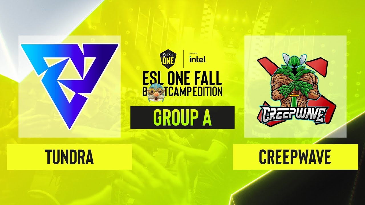 Dota2 - Creepwave vs. Tundra - Game 2 - ESL One Fall 2021 - Group B