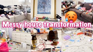 Messy House Transformation | VERY Motivating Clean With Me 2022 | Complete Disaster | Speed Cleaning