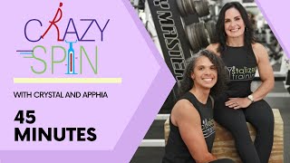 Celebrity 45 MINUTE CRAZY SPIN CLASS - W/ C&A Net Worth
